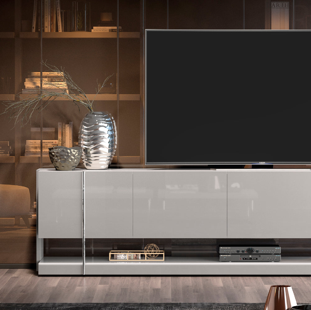 Base TV Ellender 4 Portas com friso