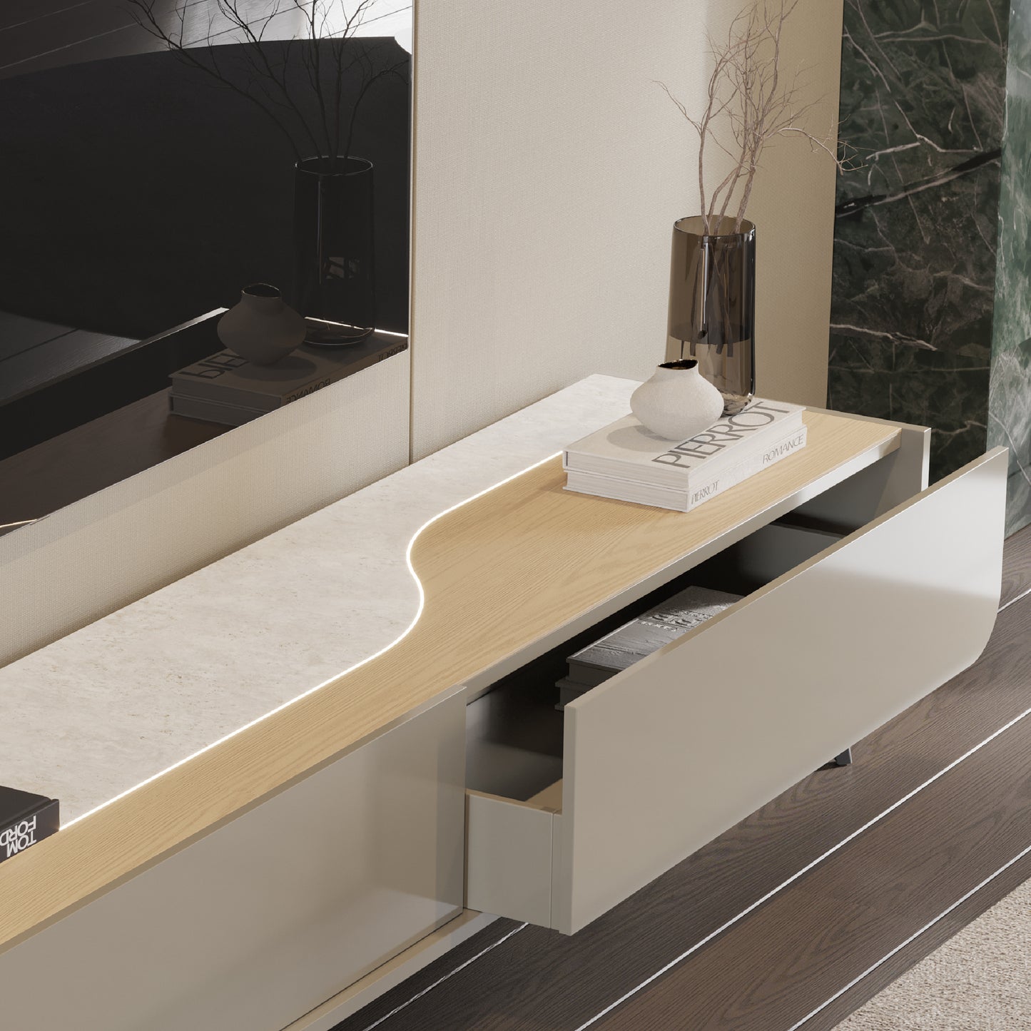 Base TV Linard 2G II con Patas