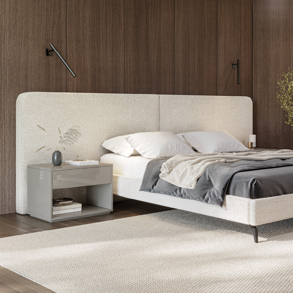 Mesa de Cabeceira 1 Gaveta Selli