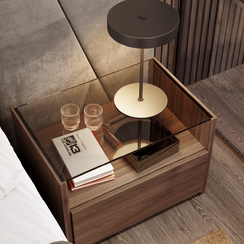 Mesa de Cabeceira Kugha 2 Gavetas