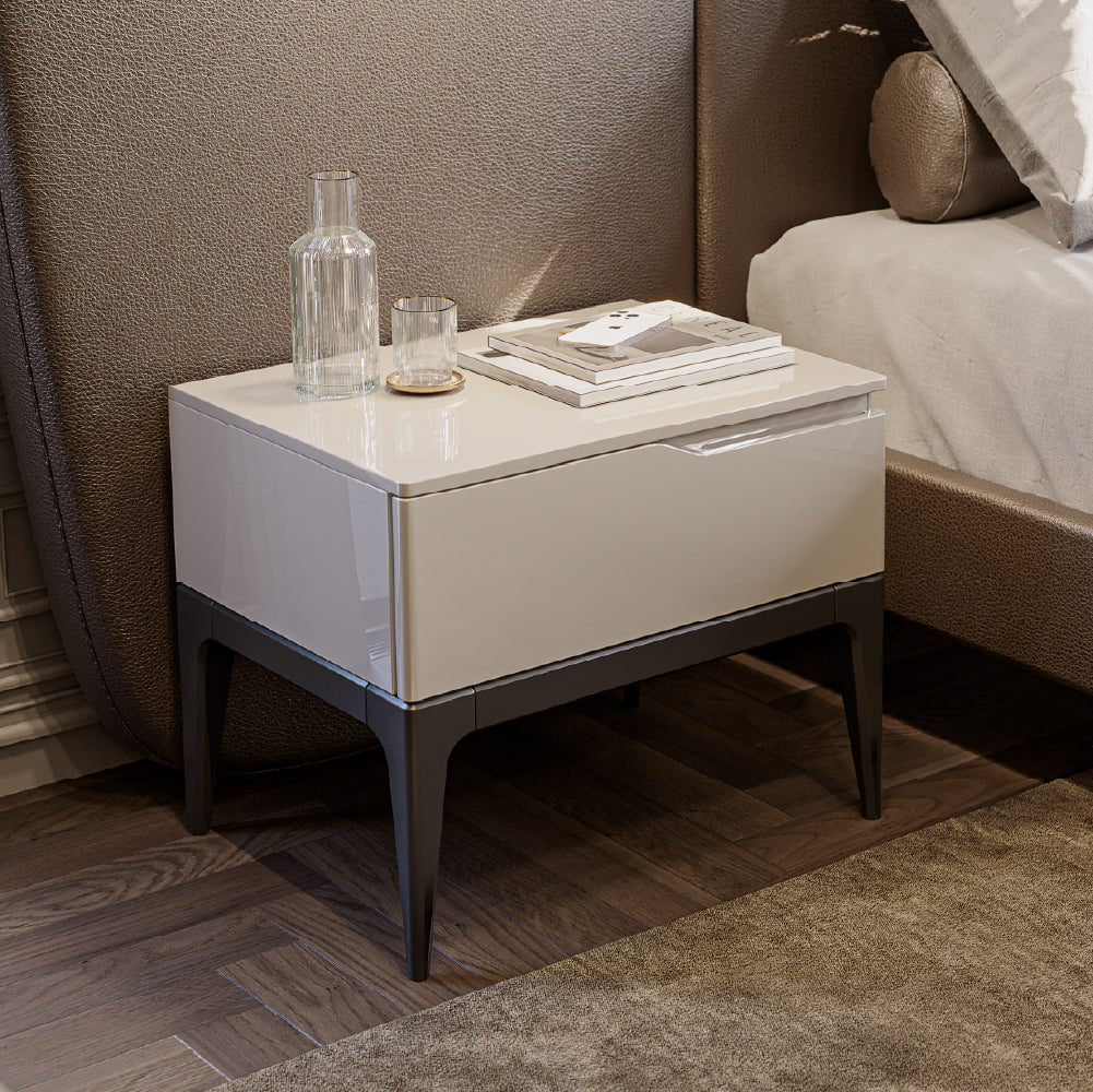 Mesa de Cabeceira 2 Gavetas Guzi