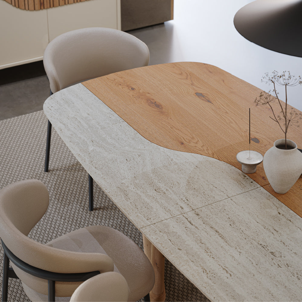 Mesa de Jantar Extensível Raggi