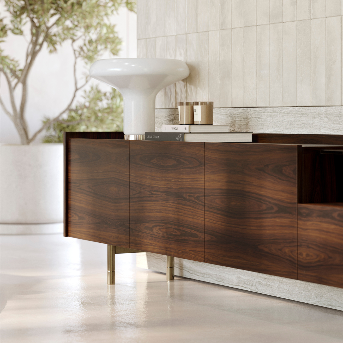 Balmat 230cm TV Unit with Lighting
