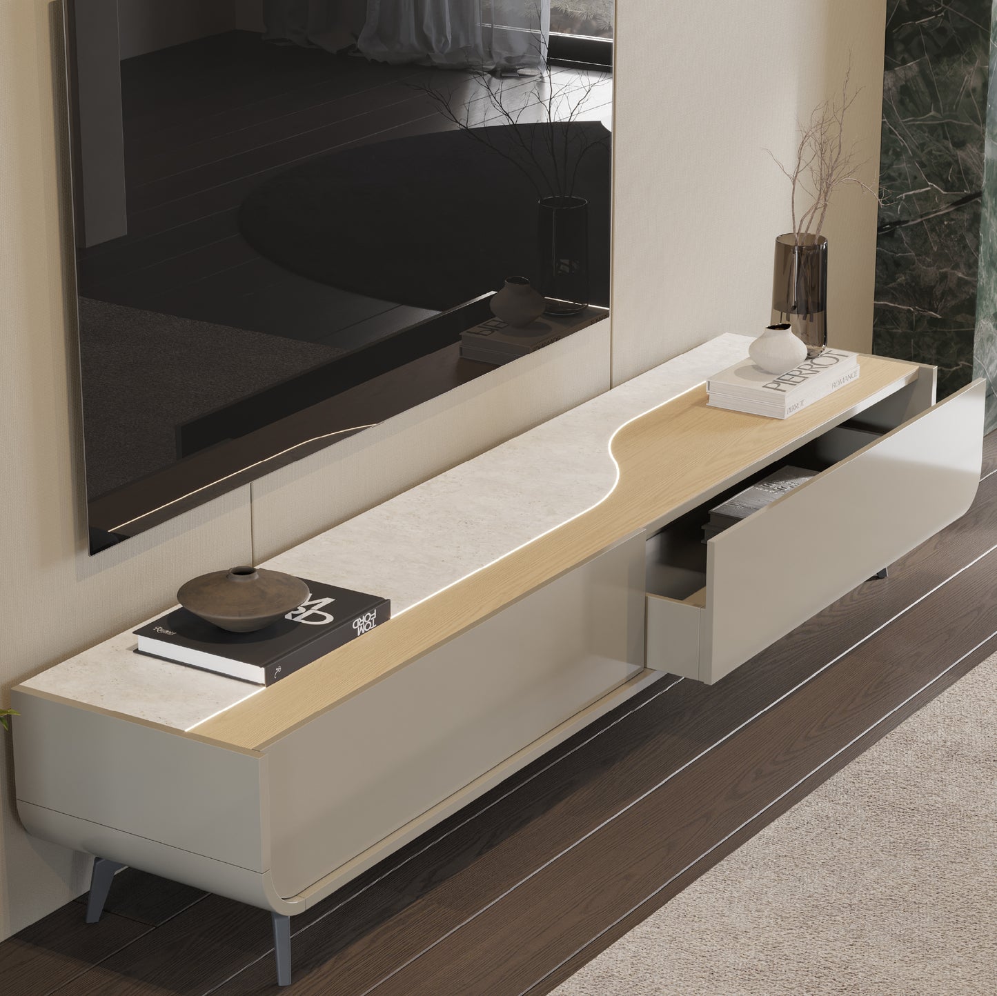 Base TV Linard 2G II con Patas