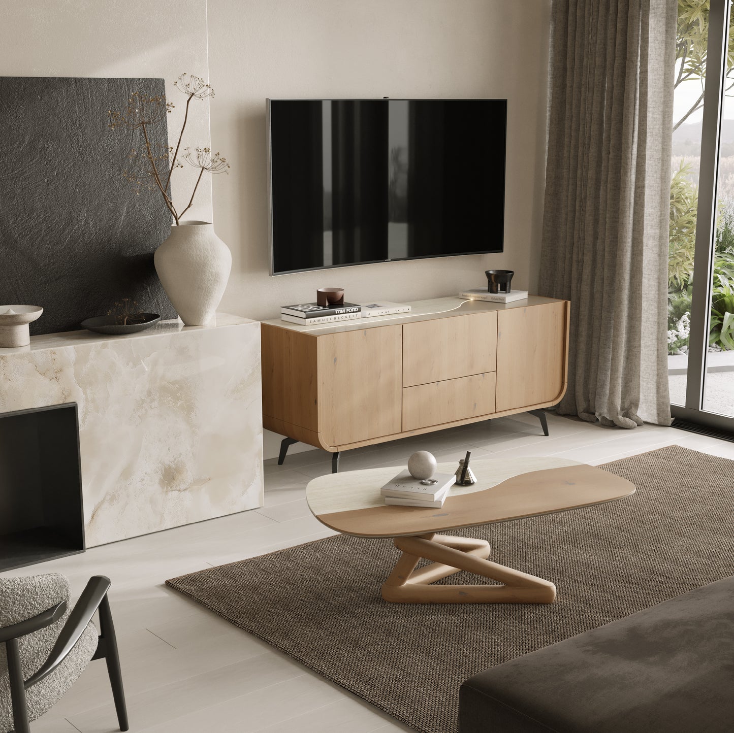 Base TV Raggi 1500 II com Pé