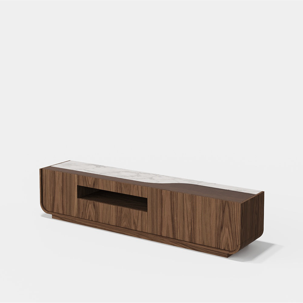 Base TV Raggi V com Rodapé