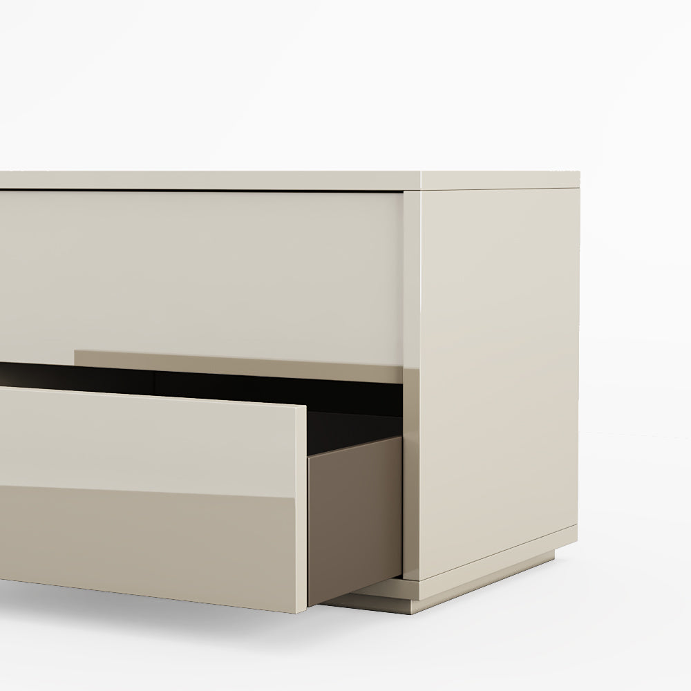 Mesa de Cabeceira 2 Gavetas Laggi