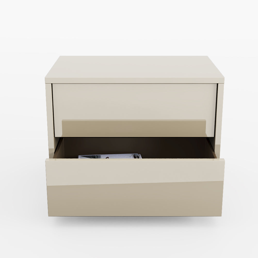 Mesa de Cabeceira 2 Gavetas Laggi