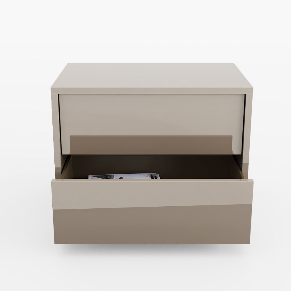 Mesa de Cabeceira 2 Gavetas Laggi