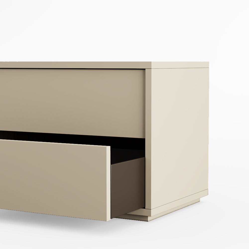 Mesa de Cabeceira 2 Gavetas Laggi