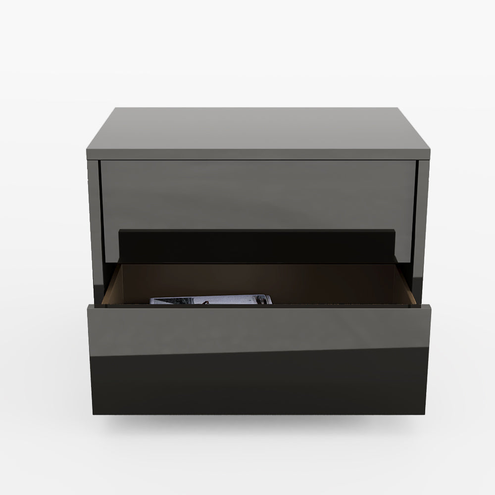 Mesa de Cabeceira 2 Gavetas Laggi
