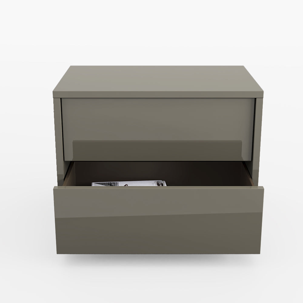 Mesa de Cabeceira 2 Gavetas Laggi