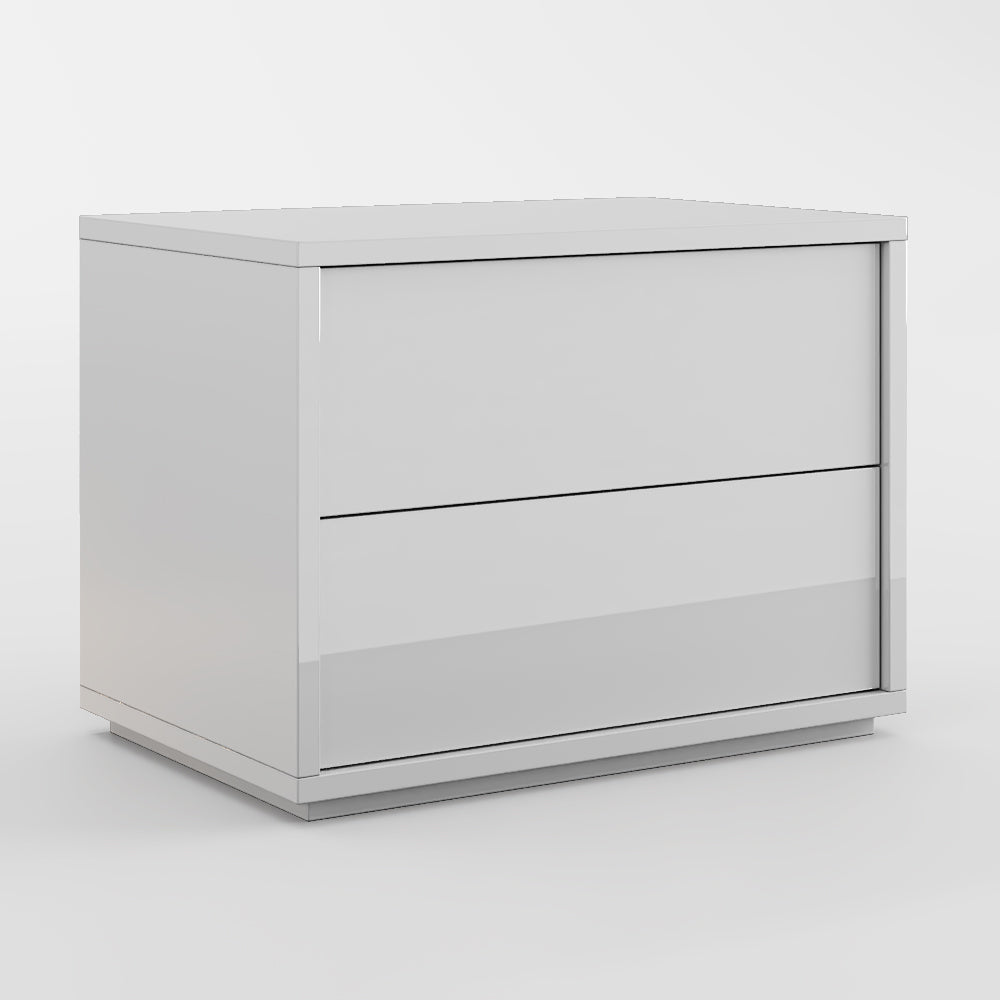 Mesa de Cabeceira 2 Gavetas Laggi