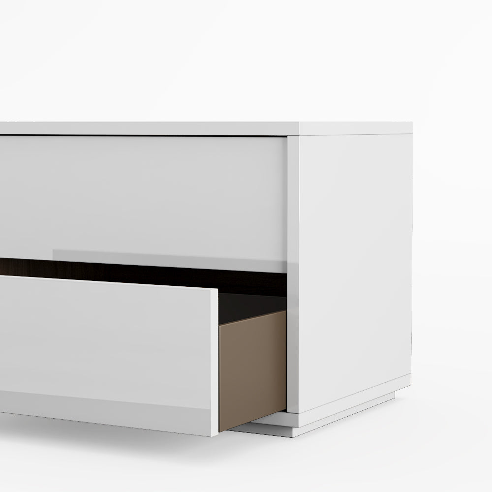 Mesa de Cabeceira 2 Gavetas Laggi