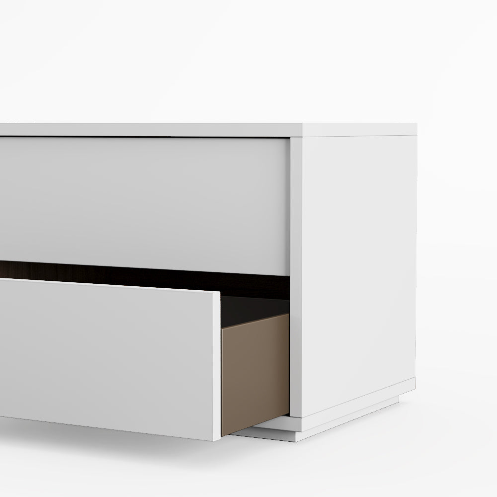 Mesa de Cabeceira 2 Gavetas Laggi