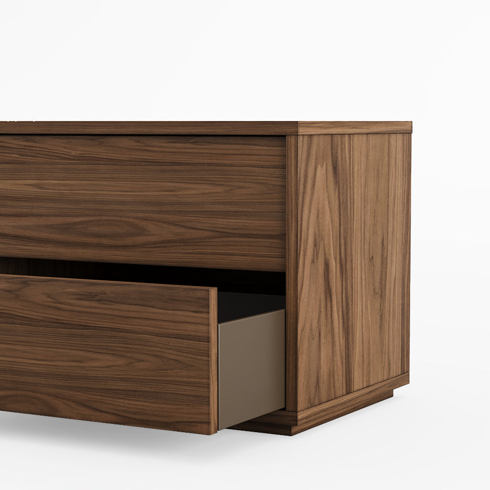 Mesa de Cabeceira 2 Gavetas Laggi
