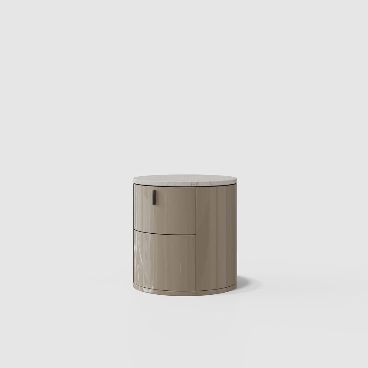 Glace 2-Drawer Bedside Table