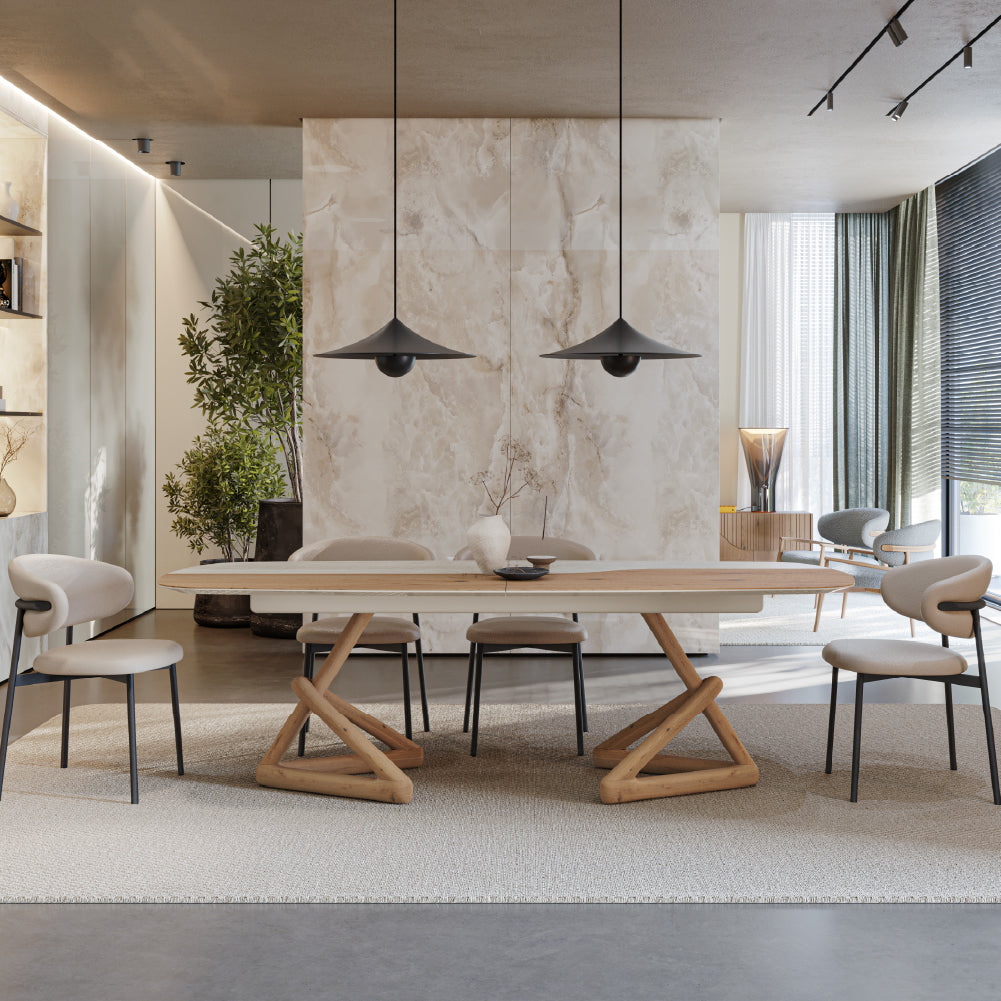 Mesa de Jantar Extensível Raggi