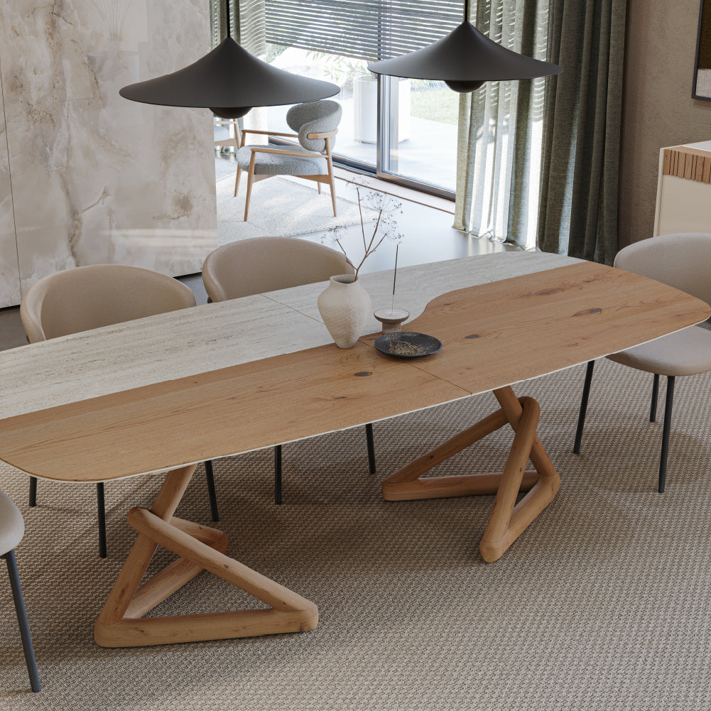 Mesa de Jantar Extensível Raggi