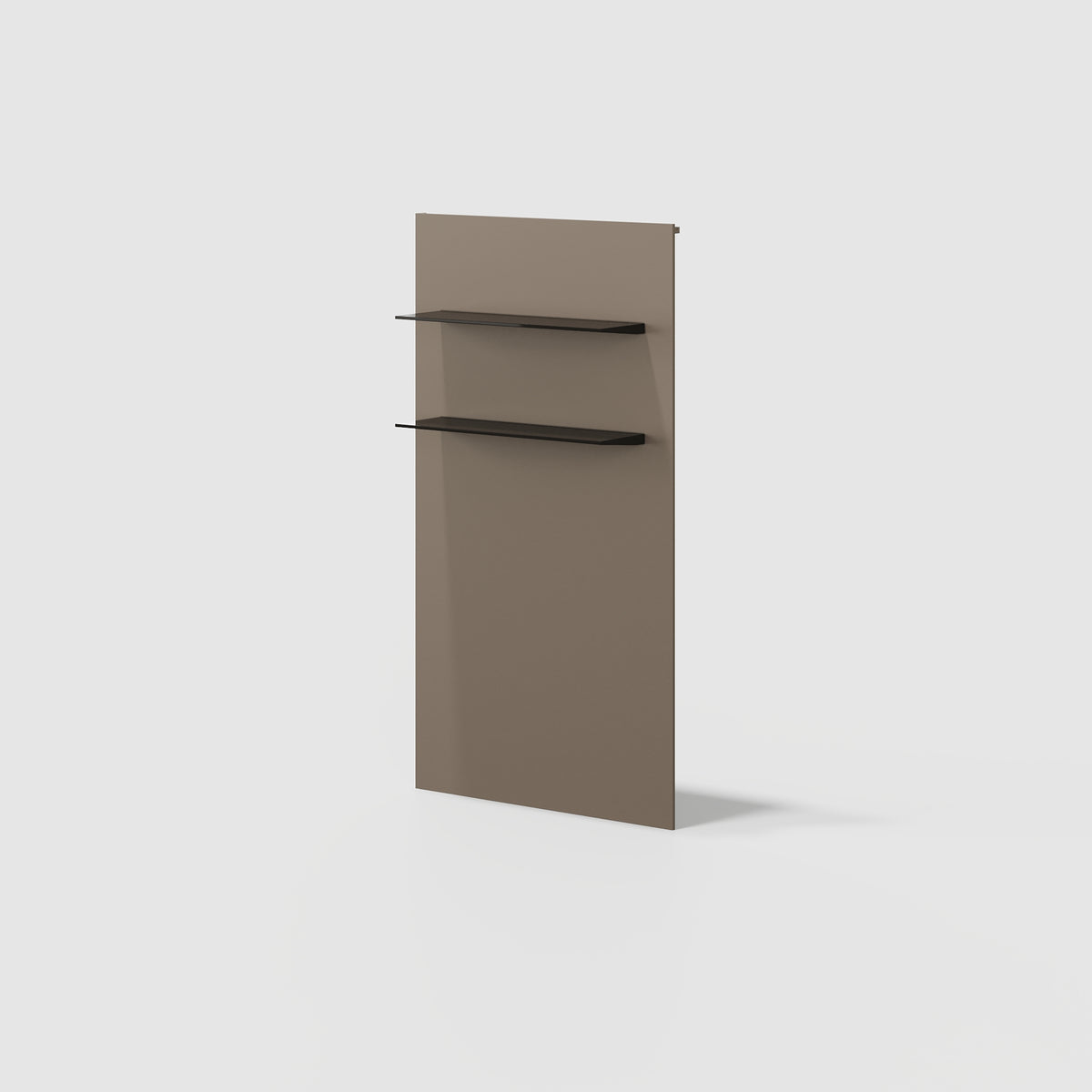 Blanc Short Panel with Shelves