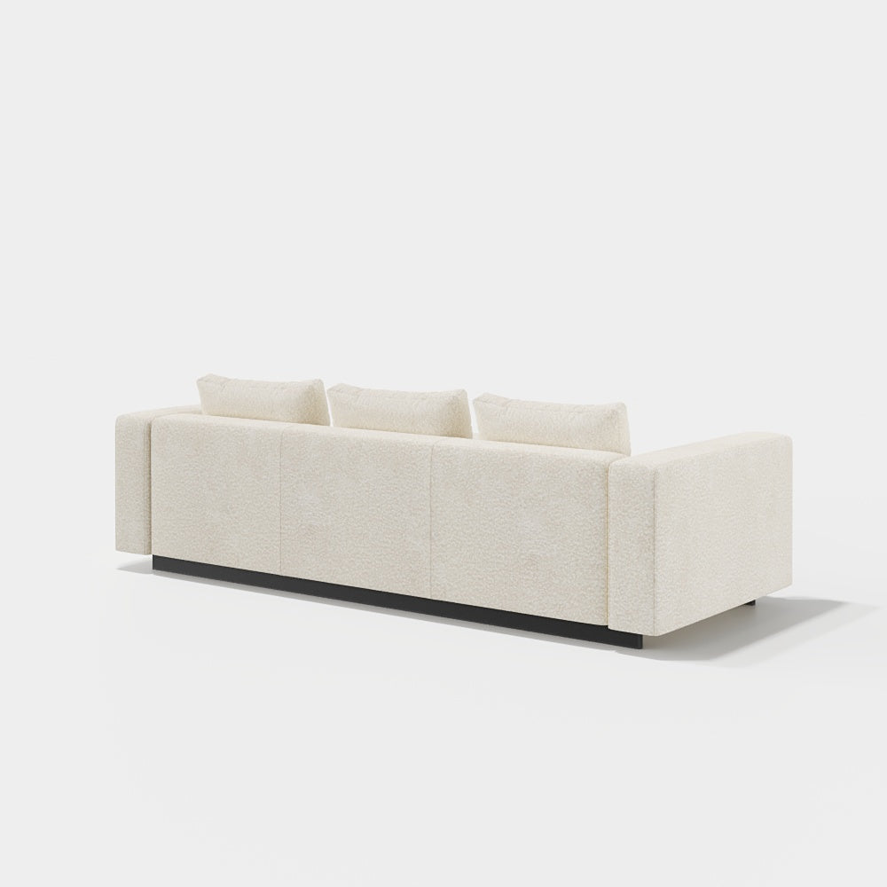 Sofa Laggi 3 Lugares Com Chaise Longue Direita