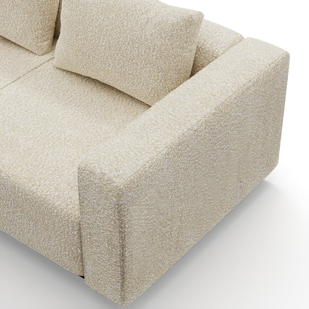Laggi 3-seater sofa with left chaise longue