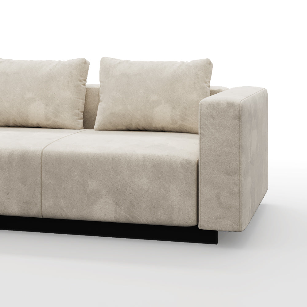 Laggi 3-seater sofa with left chaise longue