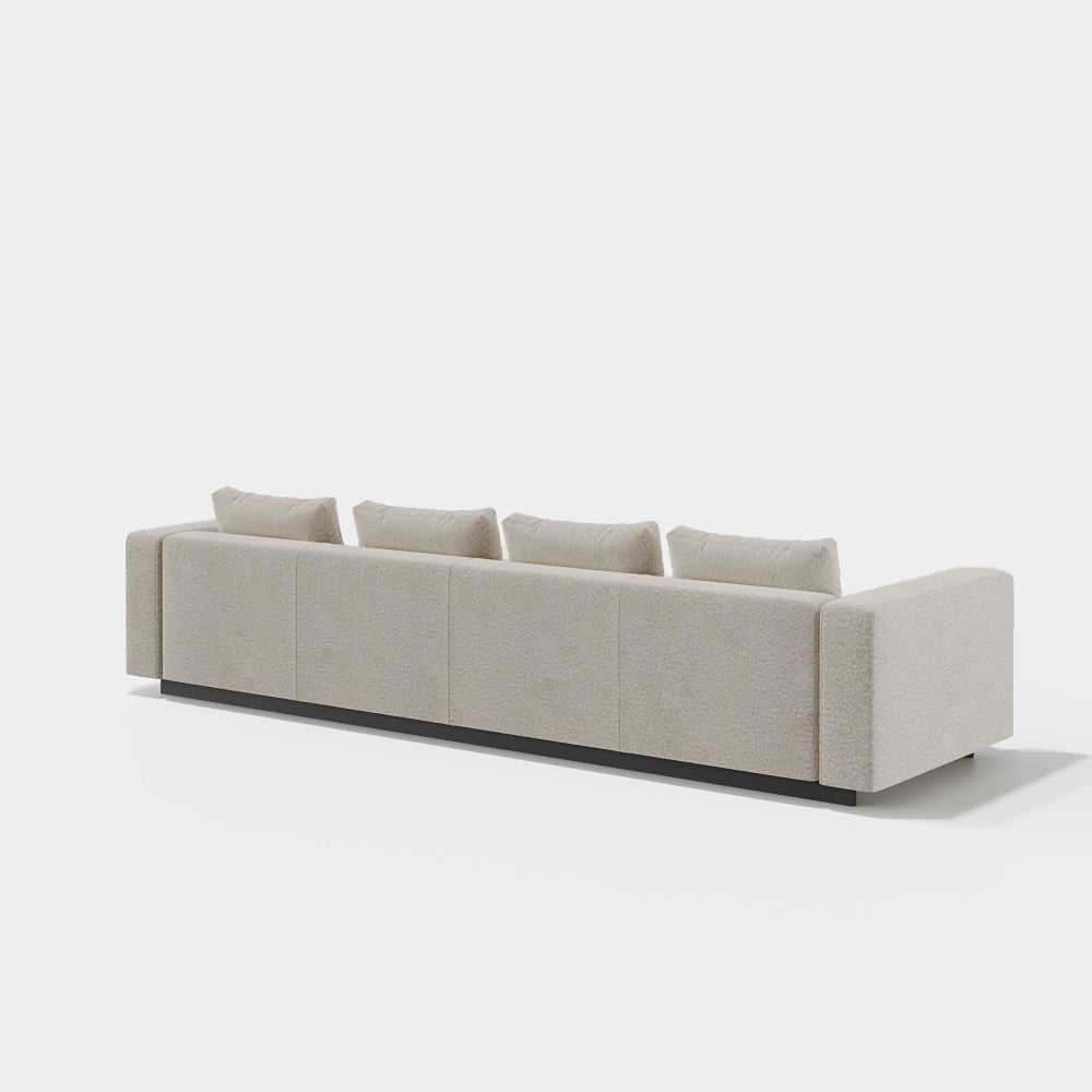 Sofa Laggi 4 Lugares Com Chaise Longue Direita