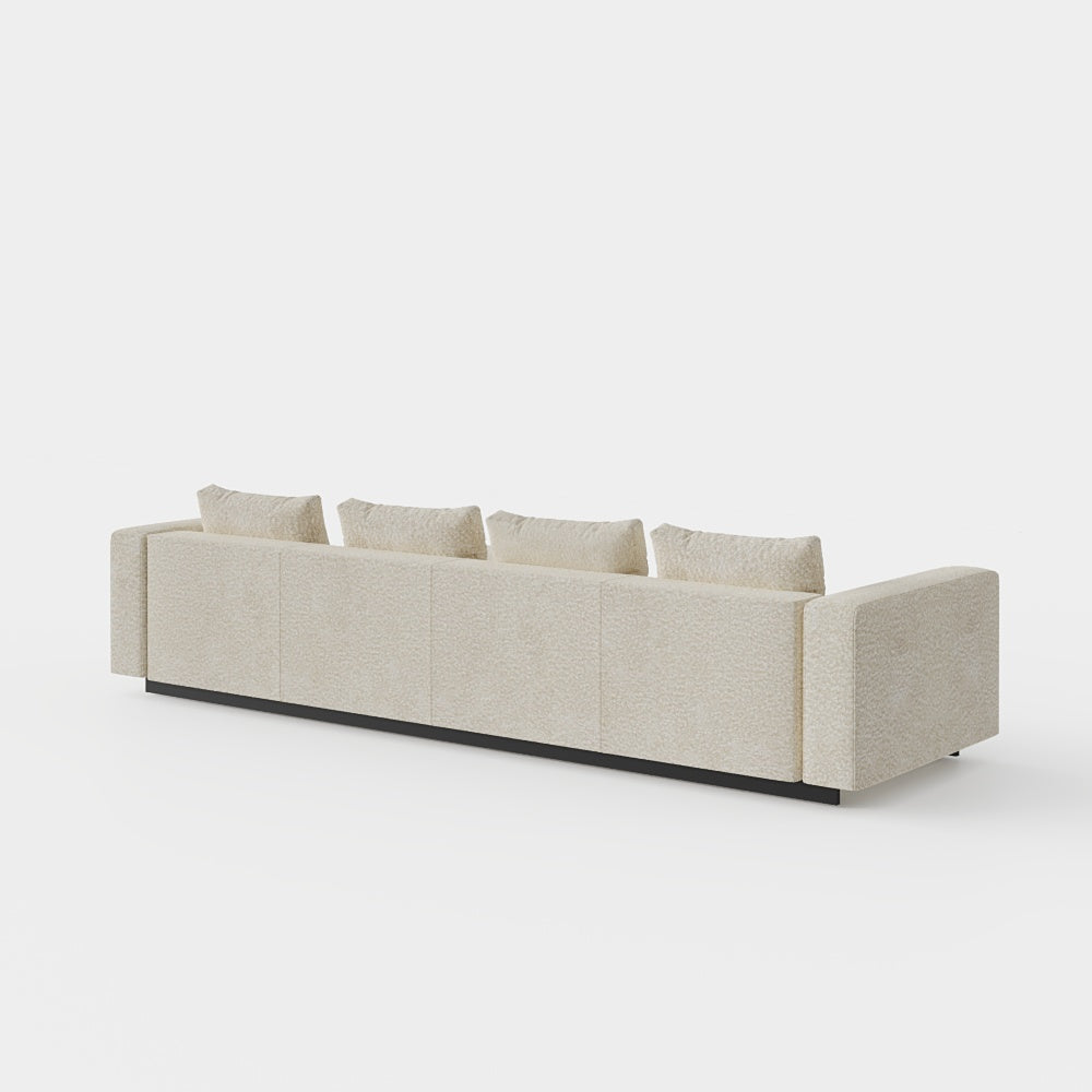 Sofa Laggi 4 Lugares Com Chaise Longue Direita