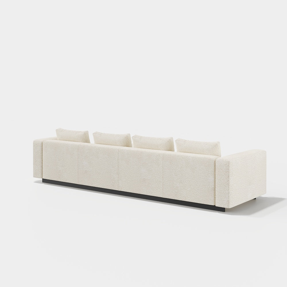 Sofa Laggi 4 Lugares Com Chaise Longue Direita