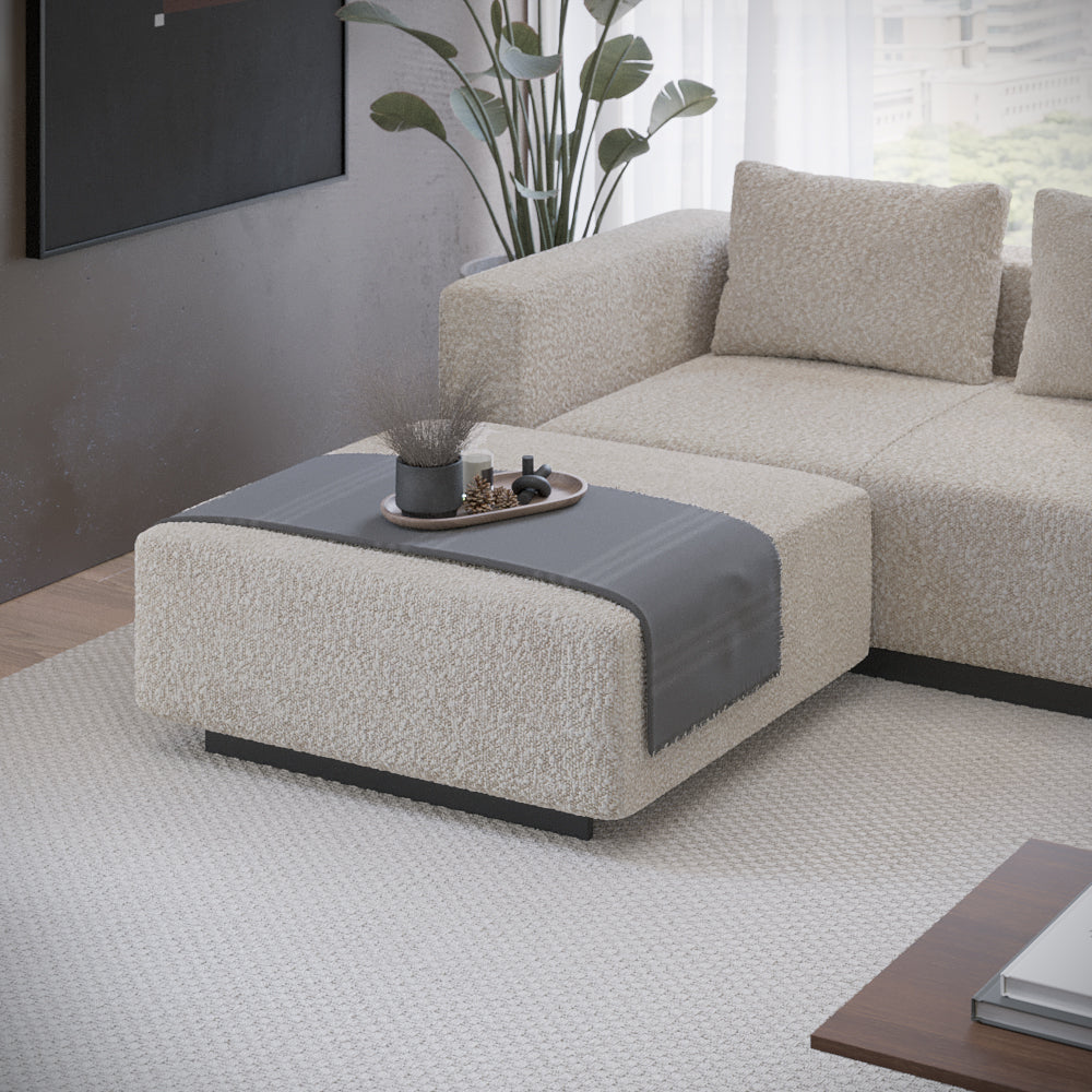 Sofa Laggi 4 Lugares Com Chaise Longue Esquerda