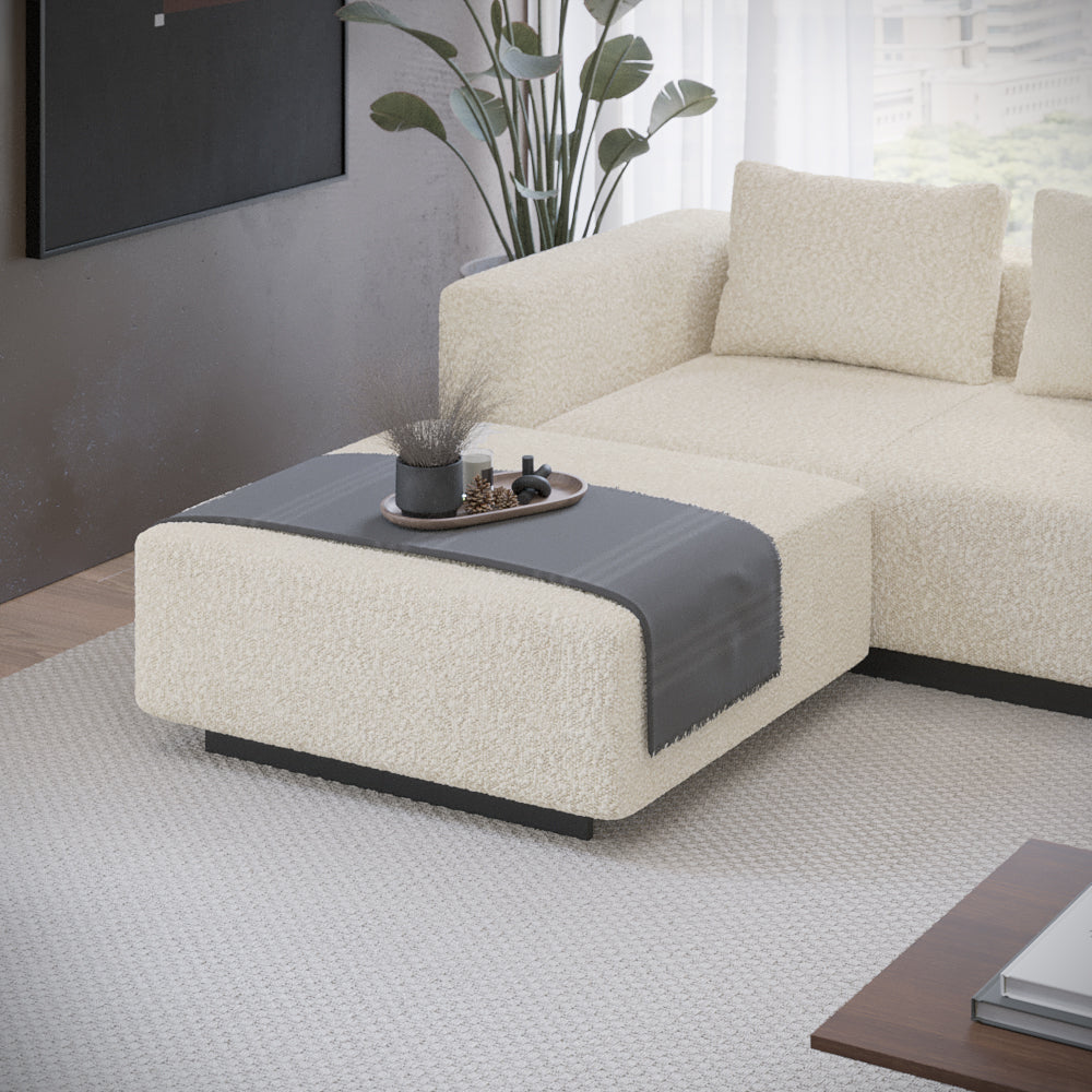 Sofa Laggi 4 Lugares Com Chaise Longue Esquerda