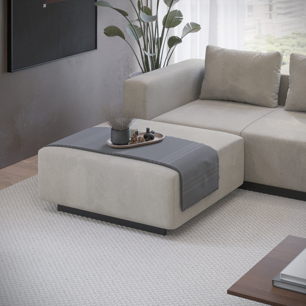 Sofa Laggi 4 Lugares Com Chaise Longue Esquerda